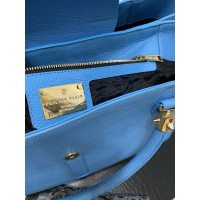 Philipp Plein Handtasche aus Leder in Blau