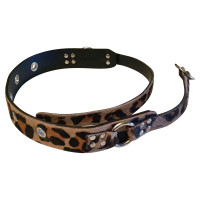 Dolce & Gabbana Ceinture léopard effet crin