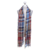 Barbour Scarf with plaid pattern