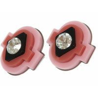 Prada Ohrring aus Stahl in Rosa / Pink