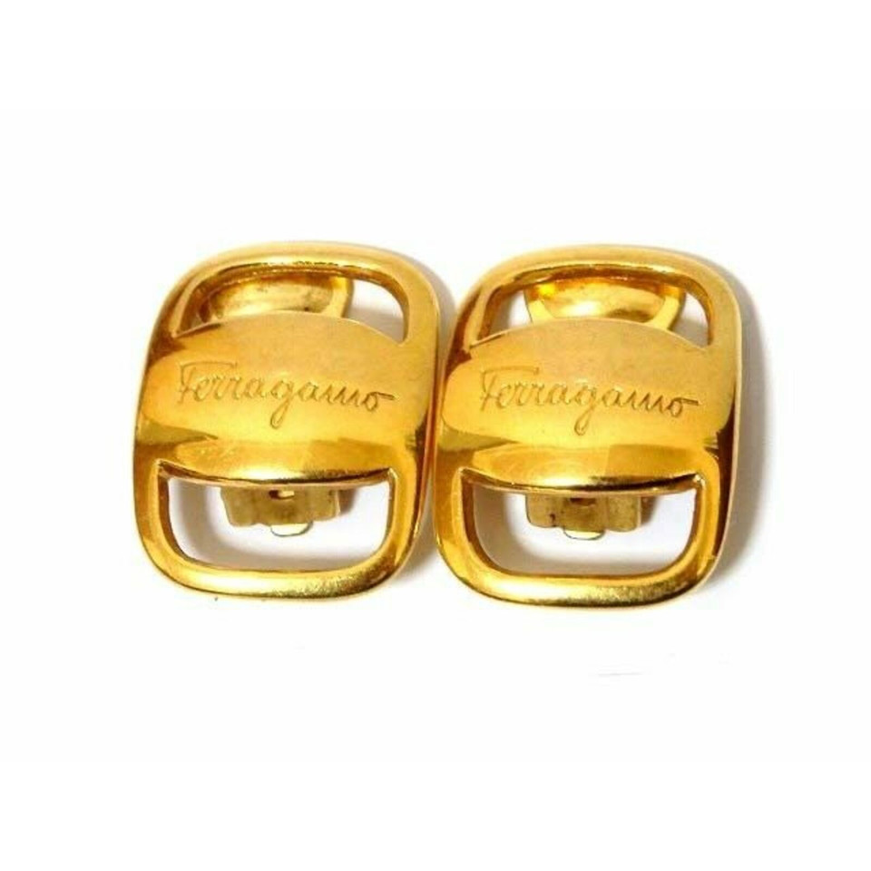 Salvatore Ferragamo Earring in Gold