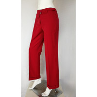Alexander McQueen Trousers in Red