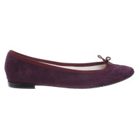 Repetto Slippers/Ballerinas Suede in Violet