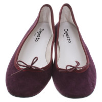 Repetto Slippers/Ballerinas Suede in Violet
