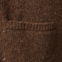 American Vintage Cardigan in Brown-flecked