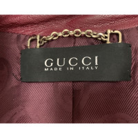 Gucci Jacke/Mantel aus Leder