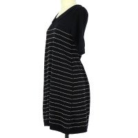 Comptoir Des Cotonniers Kleid aus Baumwolle in Schwarz