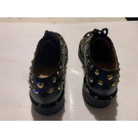Twin Set Simona Barbieri Chaussures à lacets en Cuir en Noir