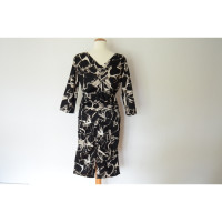 Samantha Sung Kleid aus Baumwolle in Schwarz