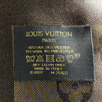 Louis Vuitton Monogram-Shine-Tuch in Braun/Gold