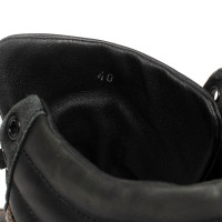 Roberto Cavalli Chaussures de sport en Cuir en Noir