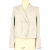 Comptoir Des Cotonniers Jacke/Mantel aus Viskose in Grau