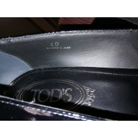 Tod's Wedges Patent leather in Black