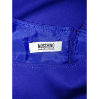 Moschino Cheap And Chic Robe en Coton en Bleu
