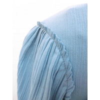 Sonia Rykiel Oberteil aus Baumwolle in Blau