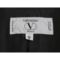 Valentino Garavani Jacke/Mantel aus Seide in Schwarz