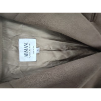 Armani Jacke/Mantel aus Wolle in Beige