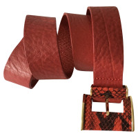 Ted Baker Red leather belt