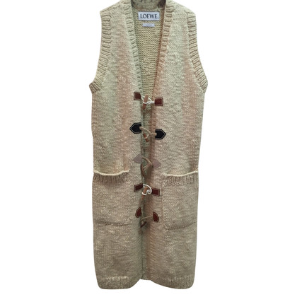 Loewe Knitted vest in beige