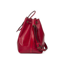 Louis Vuitton Sac Noé en Cuir en Rouge