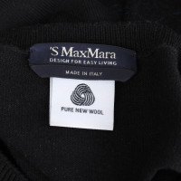 Max Mara Top Wool in Black