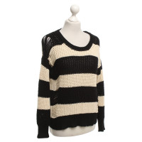Sandro Knit sweater with stripes