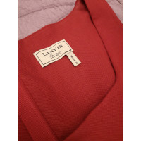 Lanvin Vestito in Lino in Rosso