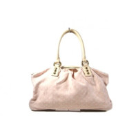 Louis Vuitton Shopping Bag aus Canvas in Rosa / Pink