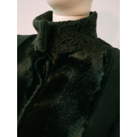 Versus Jacke/Mantel aus Wolle in Schwarz