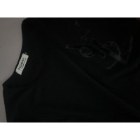 Yves Saint Laurent Top en Coton en Noir