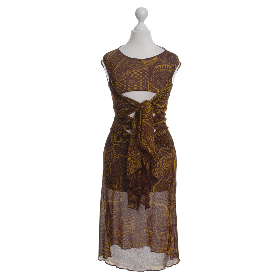 Jean Paul Gaultier Patroon jurk