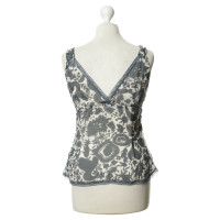 Day Birger & Mikkelsen Silk top with flower pattern