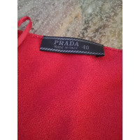 Prada Rock aus Wolle in Rot