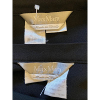 Max Mara Suit Viscose in Zwart