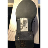 Giorgio Armani Lace-up shoes Leather in Black