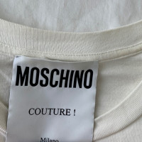 Moschino Oberteil aus Baumwolle in Weiß
