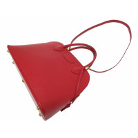 Hermès Bolide Bag aus Leder in Rot