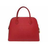 Hermès Bolide Bag Leer in Rood
