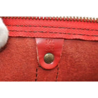 Louis Vuitton Keepall 55 Leather in Red