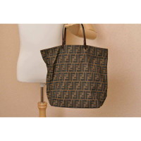 Fendi Tote bag Canvas in Brown