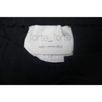 Forte Forte Shorts aus Viskose in Schwarz