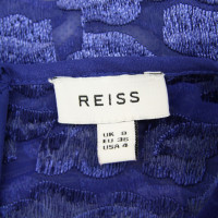 Reiss Transparent top in blue