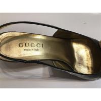 Gucci Pumps/Peeptoes en Cuir en Noir