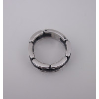 Chanel Ring White gold in Black