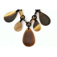 Hermès Necklace Horn in Brown