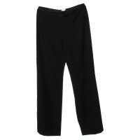Armani Collezioni Black silk pants