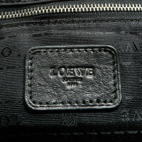 Loewe Shopper aus Leder in Schwarz