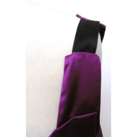 Miu Miu Kleid aus Seide in Fuchsia