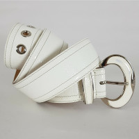 Tod's Belt Leather in White