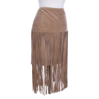 Riani Skirt Suede in Beige